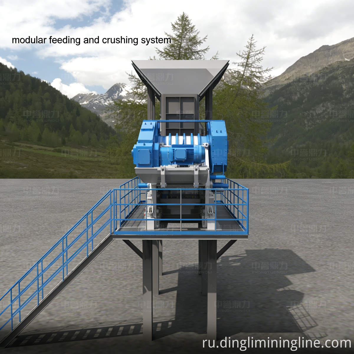 Scalable Copper Ore Crushing Plant